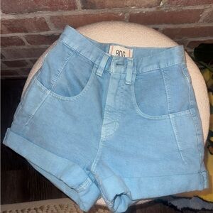 BDG Blue Jean Shorts High-Waisted Cuffed SIZE 24